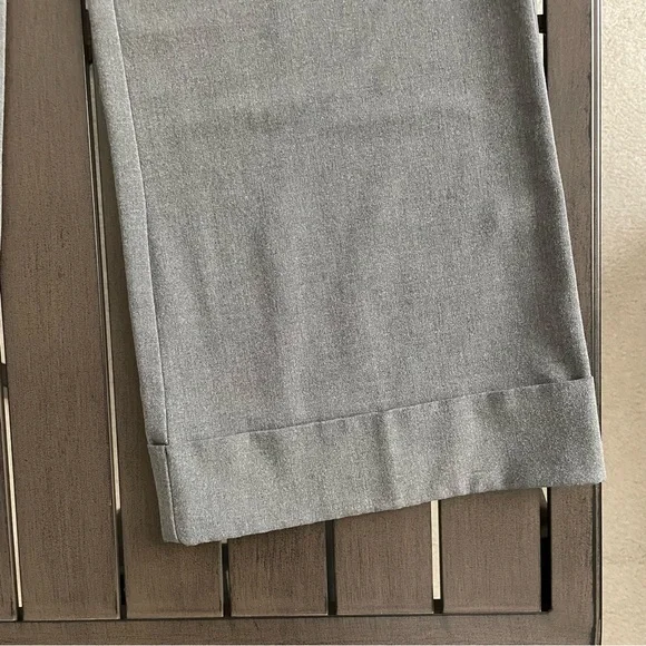 NEW YORK & COMPANY STRETCH PETITE MID-RISE CUFFED WIDE-LEG BOOTCUT DRESS PANTS!! - Picture 3 of 10